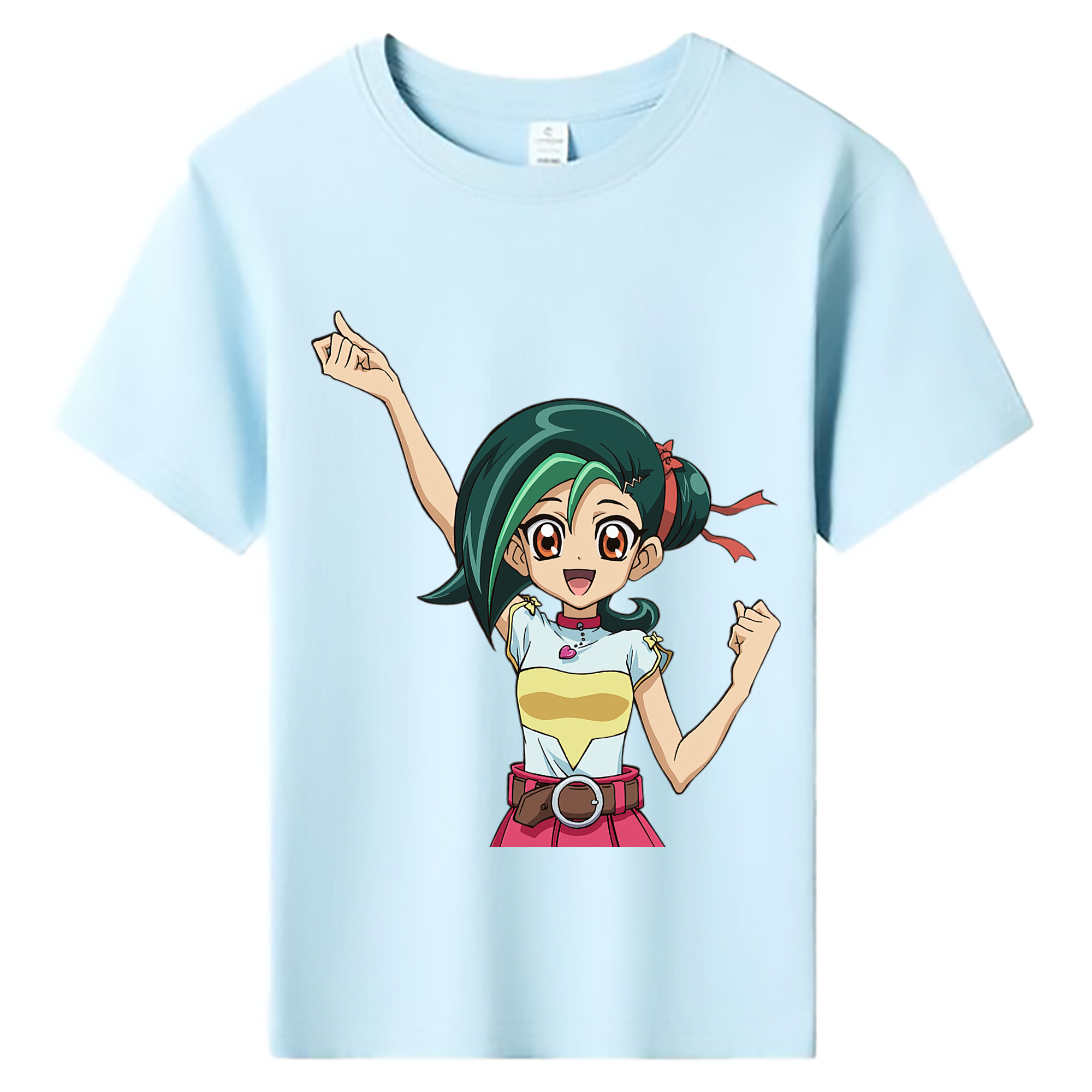（画像用） 遊☆戯☆王 Yu-Gi-Oh! 綿100％キッズTシャツ（フロントプリント）